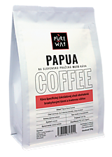 Kávy - Mletá Papua káva Pure Way, 200 g - 10179953_