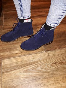Ponožky, pančuchy, obuv - Hand made dámské zimné topánky - 10186929_