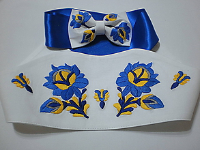 Opasky - Set opasok a motýlik Považie - 10188401_