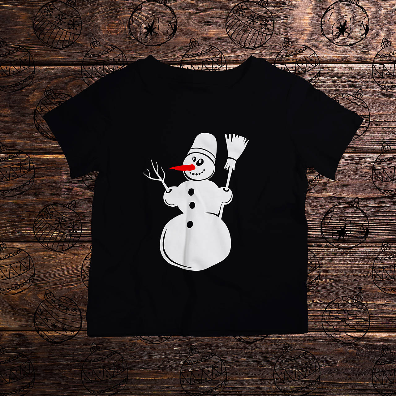 Snehuliak (svietiace alebo klasické detské tričko)