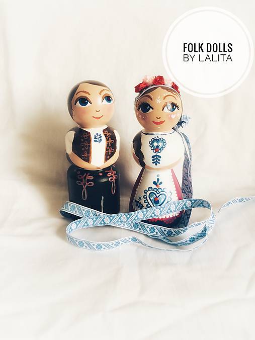  - Folk dolls č.2 - bábky v ľudovom kroji - 10198732_