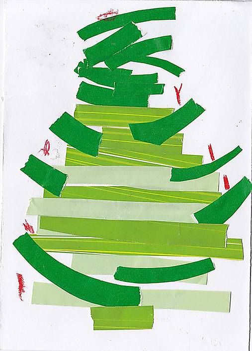  - Andreas: Pohľadnice Vianoce  (Stromček zelený) - 10199145_