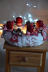 Dekorácie - Adventný veniec ihneď k odberu - 10201421_