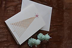 Papiernictvo - Vianočný stromček - pohľadnica - 10199890_