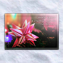Grafika - Vianočná virtuálna pohľadnica (hviezda) - 10207170_