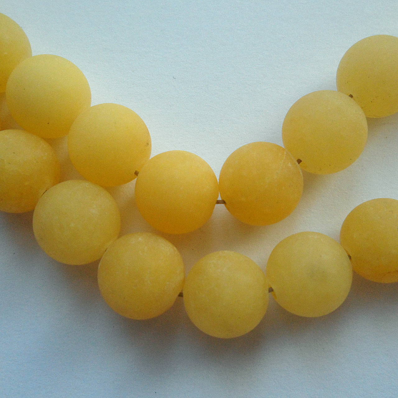 Jadeit matný 10mm-1ks (medový)