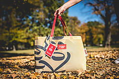Veľké tašky - Nadácia DeDo - DORKA bag (Košická žltá) - 10212428_