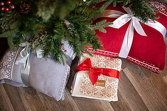 Úžitkový textil - Obývačkový set Deka a Obliečky, OEKO-TEX® (Béžová) - 10217441_