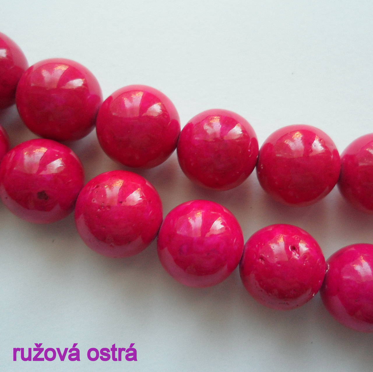 MARBLE kameň-12mm-1ks (ružová ostrá)