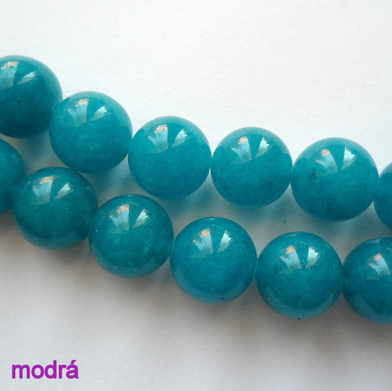 Jadeit 12mm-1ks (modrá)