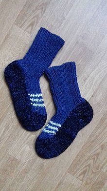 Ponožky, pančuchy, obuv - ponožky veľ.37-38 (37-38 - Modrá) - 10225149_