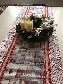 Úžitkový textil - vianočný obrus - 10234592_