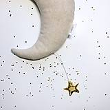 Detské doplnky - Mesiac “Gold” - 10232207_