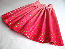 Detské oblečenie - sedemdesiat sukien mala... (hot pink LEN JEDEN KUS !!!) - 10235523_