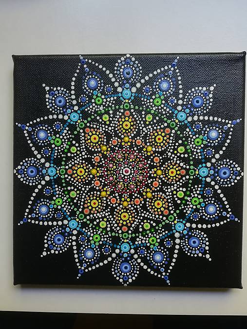 Obrazy - Mandala radosti - 10241247_