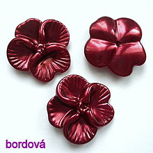 Korálky - Kvet plast 26mm-1ks - 10244407_