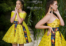 Šaty - šaty "Slnko a FOLK" - 10245086_