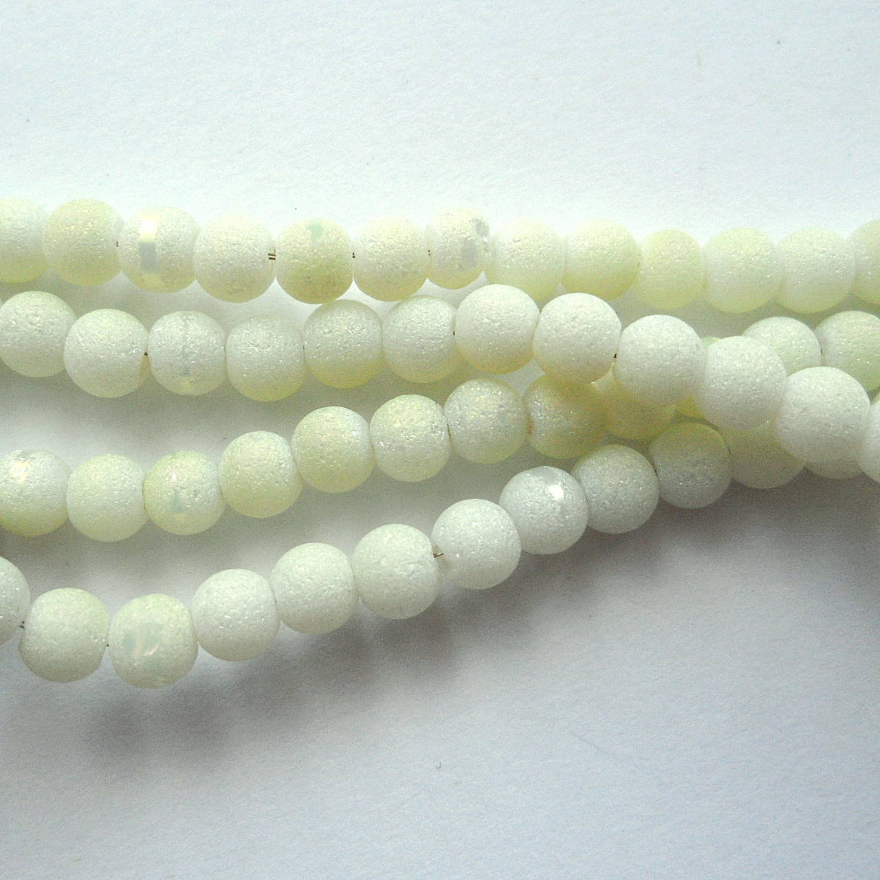 Sandy Beads™-1ks (4mm-citrínová)