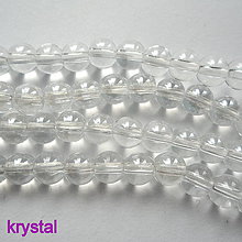Korálky - CrystaLine Beads™-6mm-1ks (krystal) - 10246814_