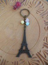 Kľúčenky - kľúčenka pre milovníčky Paríža - 10246441_