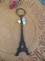 Kľúčenky - kľúčenka pre milovníčky Paríža - 10246444_