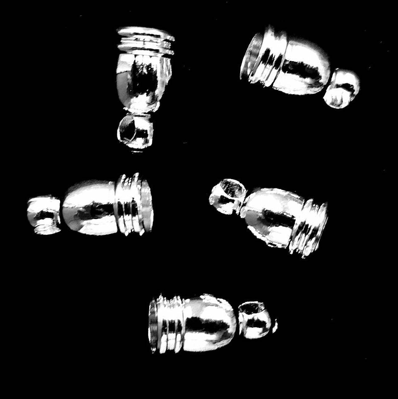 Koncovka kovová-strieb-1ks  (4mm)