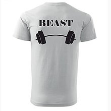 Topy, tričká, tielka - Tričko pánske Beast - 10256324_