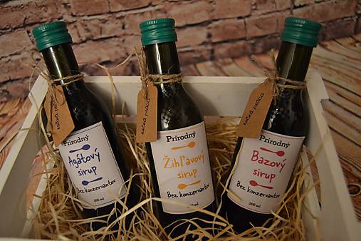 Sirupy - Prírodný sirup - 1000ml - 10257061_