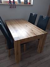 Nábytok - Jedálensky stôl " starý dub " - 10257089_