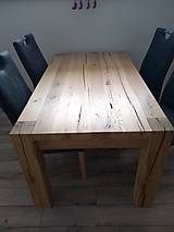 Nábytok - Jedálensky stôl " starý dub " - 10257098_