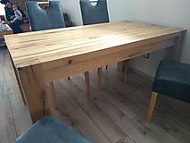 Nábytok - Jedálensky stôl " starý dub " - 10257102_