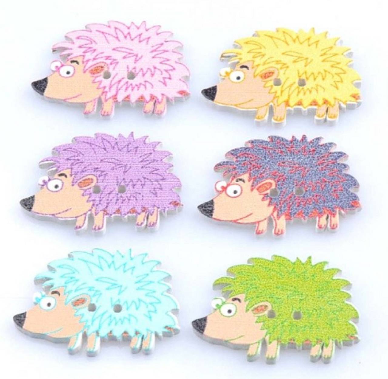 G104 Gombík drevený JEŽKO 3,2 x 2,2 cm