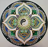 Dekorácie - Mandala harmónia zdravia a prosperity - 10264795_