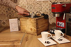 Dekorácie - Odklepkávač na kávu - Knock Box - 10269516_