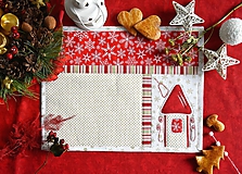 Úžitkový textil - Vianočné prestieranie No.24 :) - 10274915_