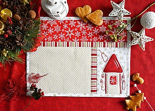 Úžitkový textil - Vianočné prestieranie No.24 :) - 10274915_