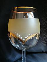 Nádoby - Jubilejný pohár vínko, vzor č. 100 - 10278670_