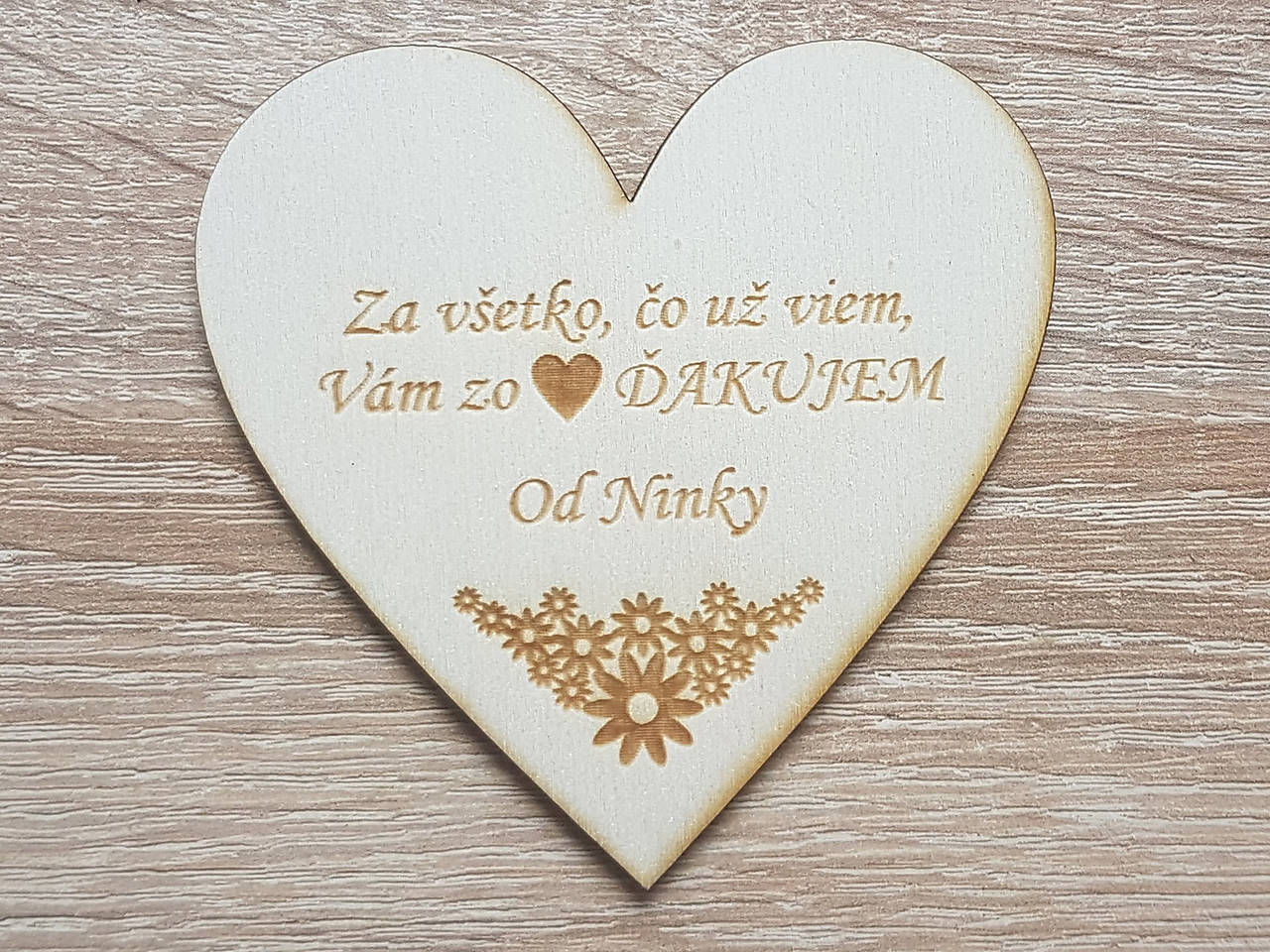 Darček pre pani učiteľku Magnetka 9cm