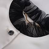 Saká - Dámske sako s ozdobnou sieťkou smotanové à la Chanel - 10291826_