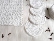 Úžitkový textil - Odličovacie tampóny a umyvacia žinka - 10296398_