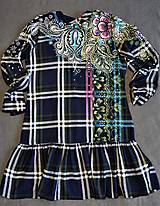 Šaty - maľované folk šaty - 10302596_