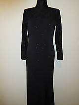 Šaty - Elegantní dlouhé černé - 10300866_