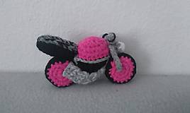 Hračky - Mini motorka - ružová - 10303729_