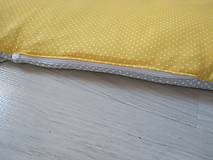 Detský textil - Zavinovačka Sivo-Žltá - 10305132_