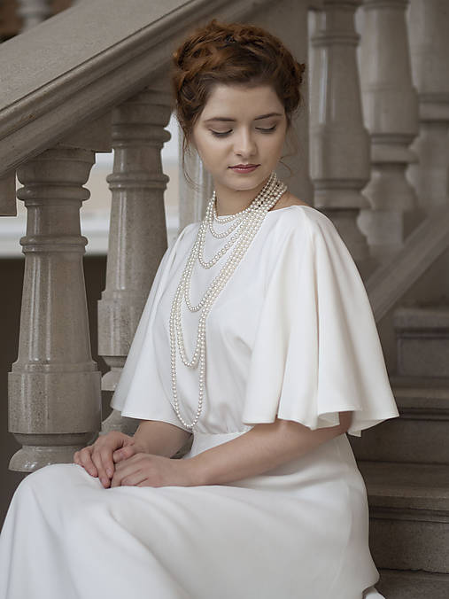 perlový náhrdelník - shell perly