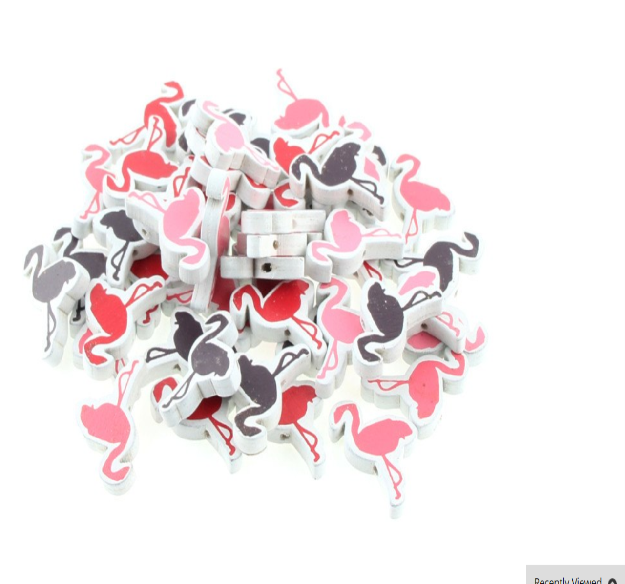 KD137 Korálka drevená PLAMENIAK 2 x 2,2 cm