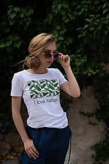 Topy, tričká, tielka - Dámske tričko z organickej bavlny Green Collection 1 ( pôvodná cena 25 € ) - 10315084_