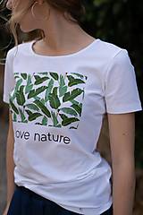 Topy, tričká, tielka - Dámske tričko z organickej bavlny Green Collection 1 ( pôvodná cena 25 € ) - 10315085_