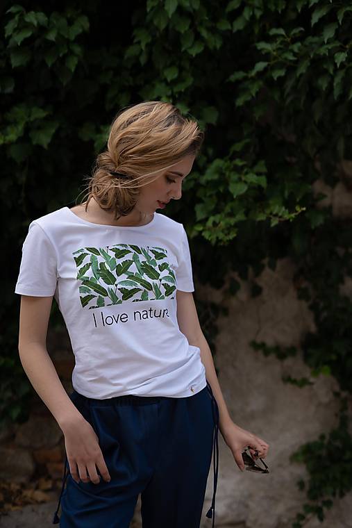 Dámske tričko z organickej bavlny Green Collection 1 ( pôvodná cena 25 € )