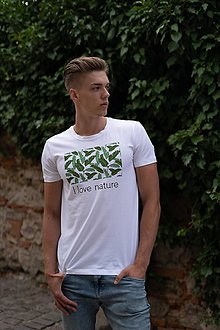 Pánske oblečenie - Pánske tričko z organickej bavlny Green Collection 1 ( pôvodná cena 25 € ) - 10315123_